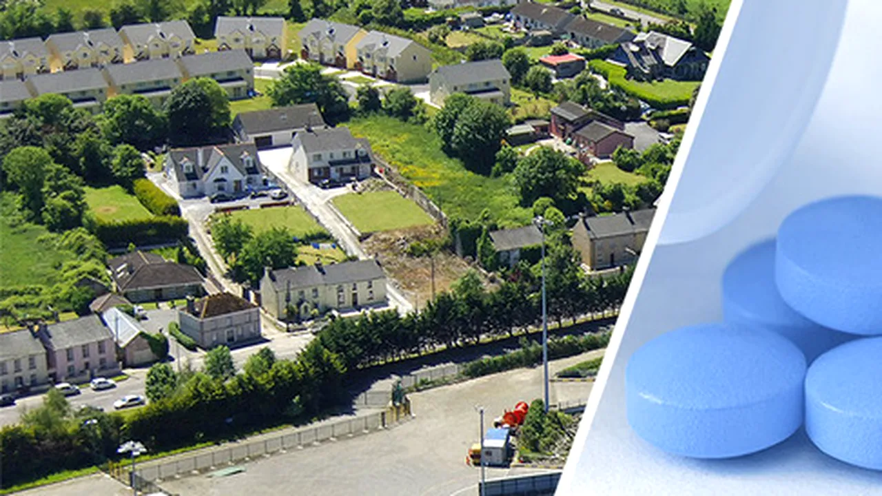 Într-un oraș în care se produce Viagra, locuitorii reclamă faptul că bărbații și câinii au, mai mereu, 