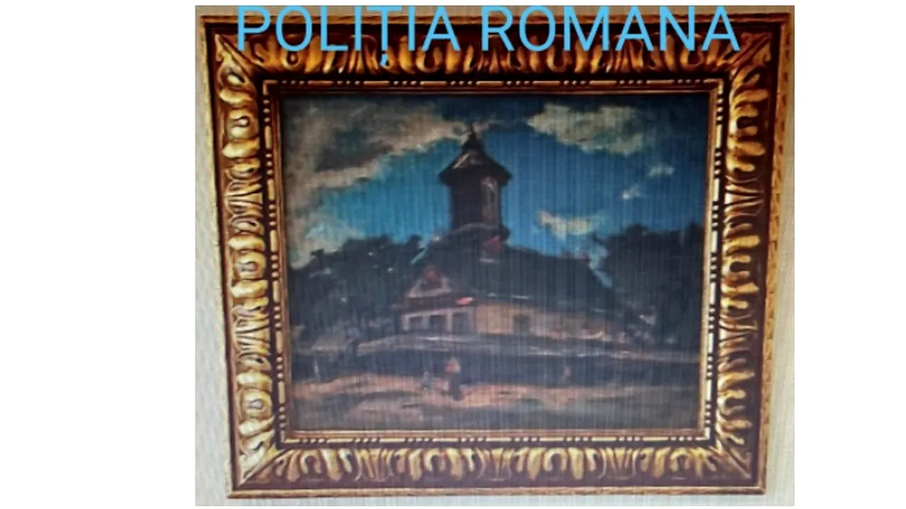 FOTO | Administratorul unei galerii de artă, reținut după ce ar fi furat și apoi a vândut mai multe tablouri semnate de pictori celebri, precum Grigorescu, Luchian sau Tonitza