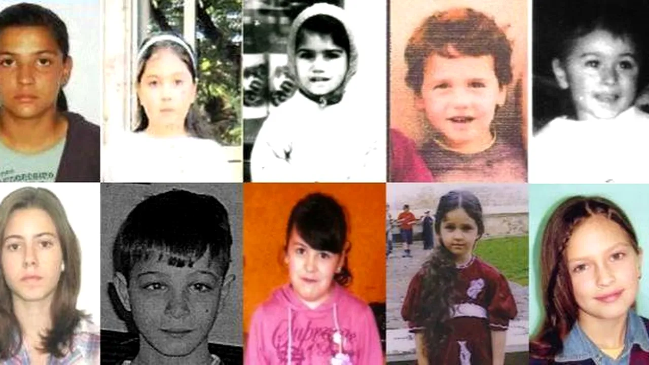 Lista integrală a celor 25 DE COPII DISPĂRUȚI pentru care Guvernul ar trebui 