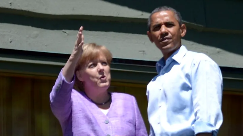 Întâlnire privată Barack Obama-Angela Merkel sâmbătă, după summitul G8
