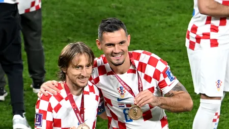 FOTO | Croaţia a câştigat medalia de bronz la CM de fotbal din Qatar, după 2-1 cu Maroc în finala mică