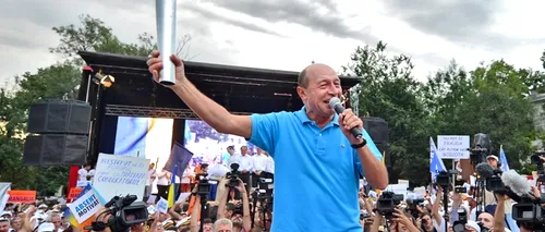 REFERENDUM 2012. Băsescu: Românii au respins lovitura de stat
