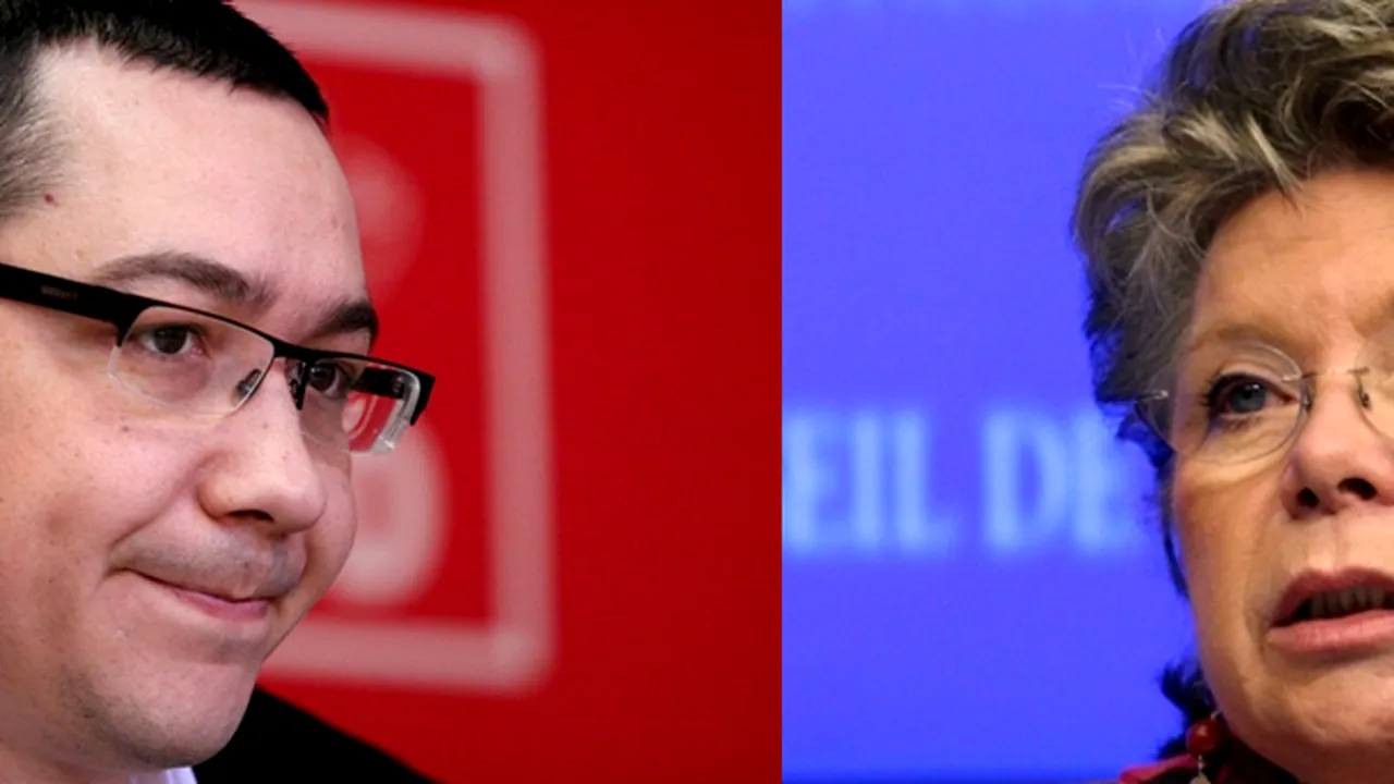 Viviane Reding, comisarul european pentru Justiție: CE este în continuare 