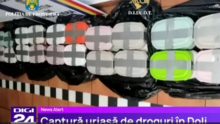 Zeci de kilograme de droguri, găsite asupra unui bărbat care voia să intre în România