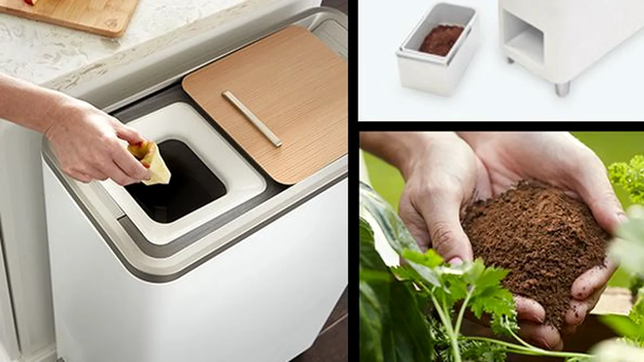 VIDEO. Cum poți transforma resturile de mâncare în îngrășământ în doar 24 de ore