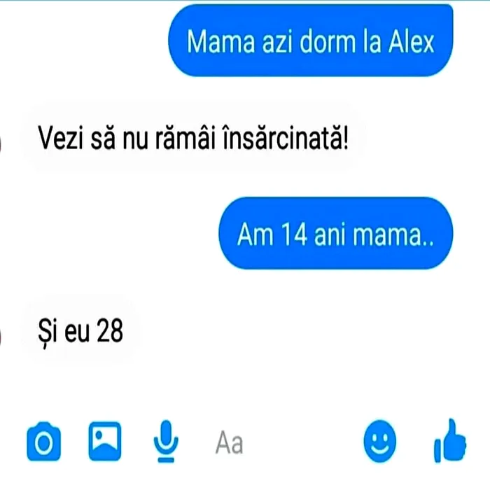 Bancul de miercuri | „Mamă, azi dorm la Alex!” „Vezi să nu rămâi însărcinată!”
