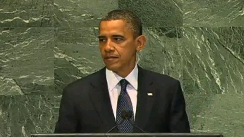 Barack Obama, la Adunarea ONU: Mai e timp pentru diplomație în Iran, dar nu nelimitat