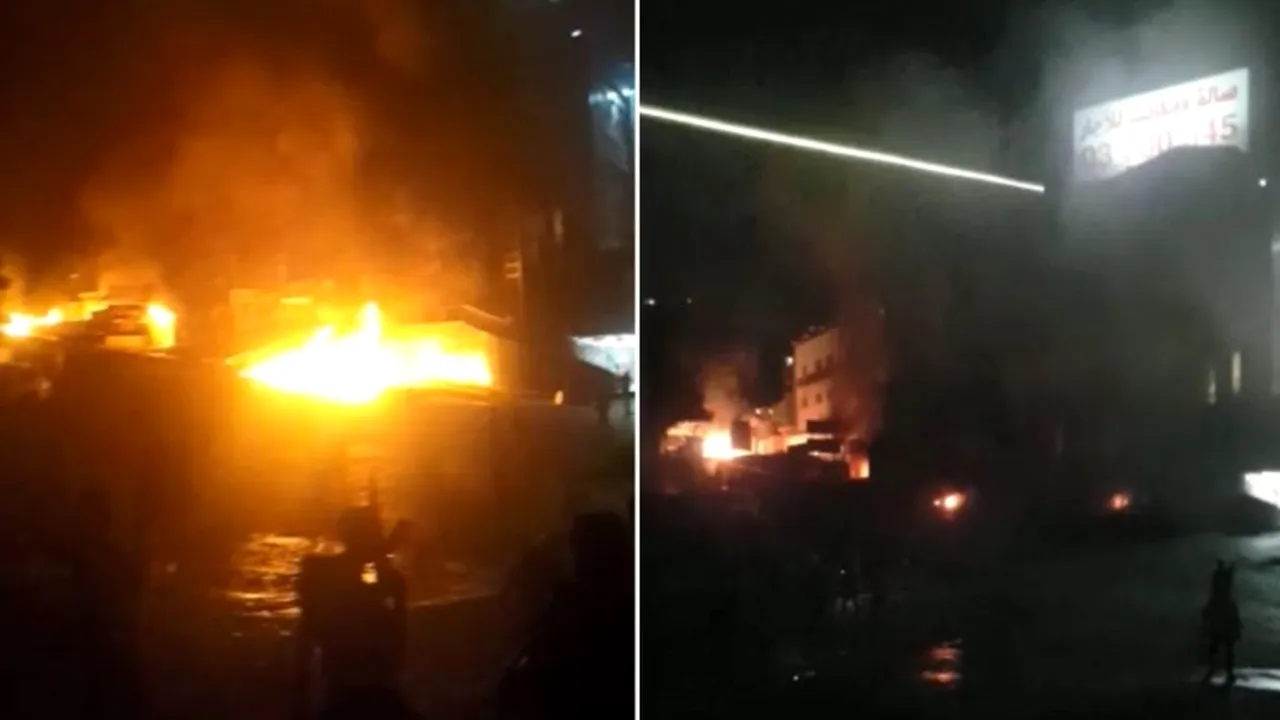 Explozii și focuri de armă lângă aeroportul din Beirut, joi seară, la trei săptămâni dupa explozia care a zguduit capitala Libanului (VIDEO)