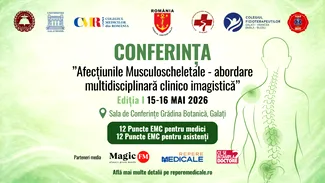 Galați, punct de întâlnire pentru medicina multidisciplinară: „Afecțiunile musculo-scheletale – abordare multidisciplinară clinico-imagistică”