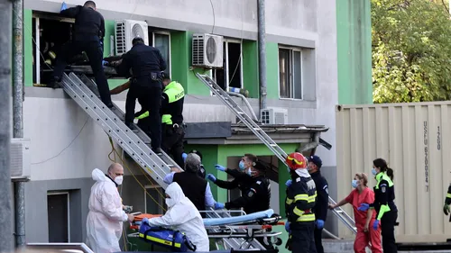 Rudele pacienților morți în incendiul din Constanța, chemate să-i identifice pe cei decedați