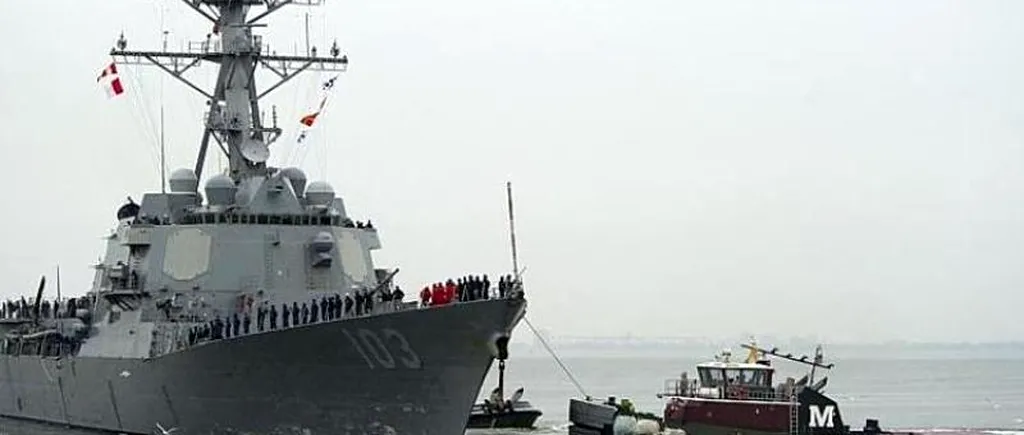 Distrugătorul USS Truxtun a părăsit Marea Neagră