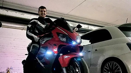 Destin cumplit: Alex, un tânăr de 24 de ani, a MURIT într-un accident de motocicletă, în Italia / El lasă în urmă o fetiță de doar 4 ani