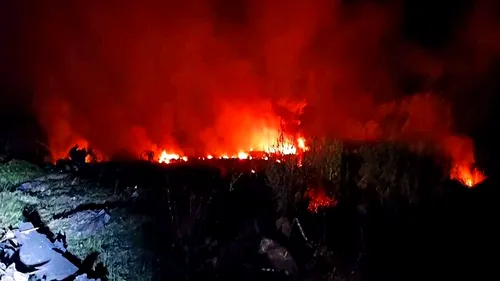 UPDATE | VIDEO - Avionul ucrainean prăbușit în nordul Greciei transporta muniție din Serbia pentru Bangladesh / Opt oameni au murit