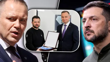 Președintele Poloniei vrea să-i retragă lui Zelenski „Ordinul Vulturul Alb”. Cum a reușit liderul ucrainean să stârnească furia lui Nawrocki