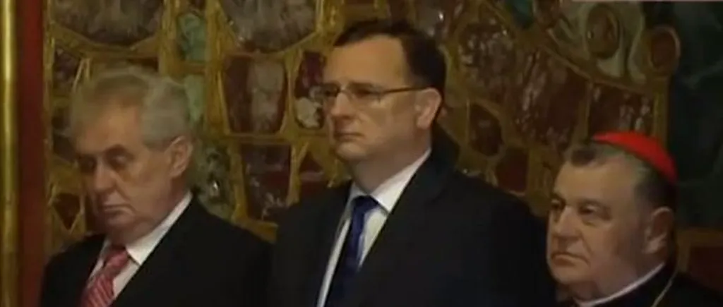VIDEO. Președintele ceh MiloÅ¡ Zeman, acuzat că ar fi venit beat la un eveniment