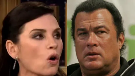 Julianna Marguiles a vorbit despre întâlnirea stranie cu Steven Seagal. Actorul a primit-o la hotel, unde avea ascunsă o armă și i-a citit în palmă