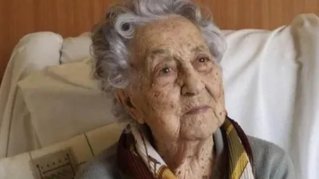 SPERANȚĂ. Maria, o femeie în vârstă de 113 ani din Spania, a învins coronavirusul
