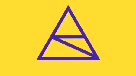 Ai un IQ foarte RIDICAT dacă poți observa triunghiurile ascunse în imagine în 15 secunde