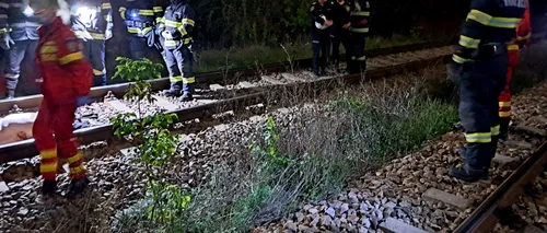O femeie a murit după ce a fost lovită de trenul Vaslui-Iași. Se ia în calcul și ipoteza sinuciderii