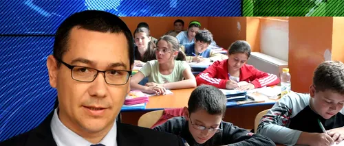 Victor Ponta: „Sunt ȘOCAT de ceea ce se întâmplă în învățământul din România. Am copii la școală și mă doare”