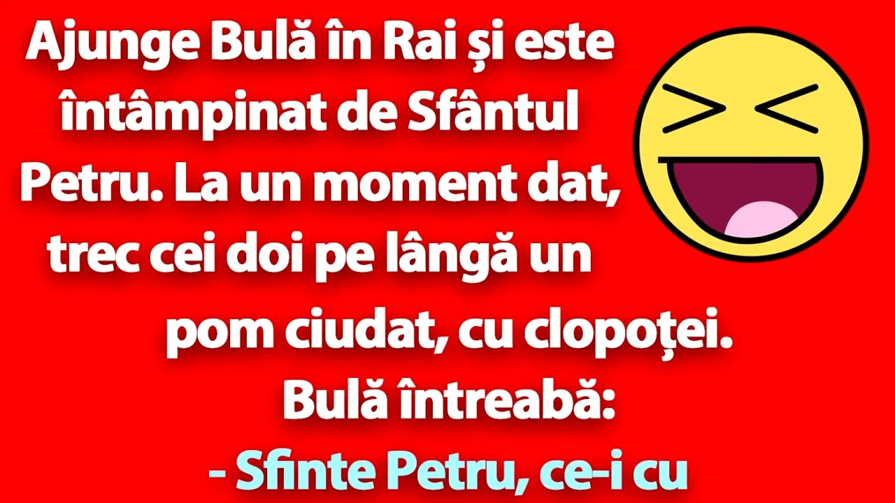 BANC | Bulă, Sfântul Petru și „pomul minciunilor”