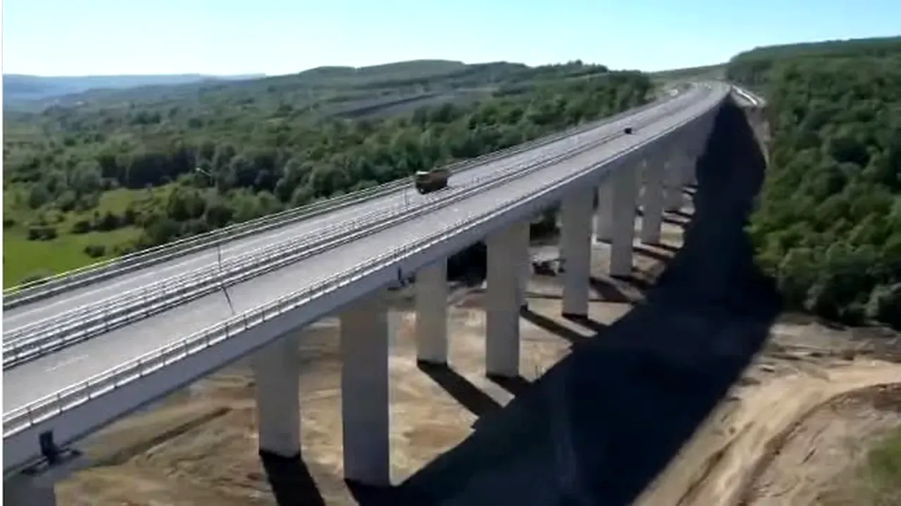 Autostrada Transilvania s-a mai mărit cu încă 12,2 km. Despre ce tronson este vorba și ce se va întâmpla până la finele anului