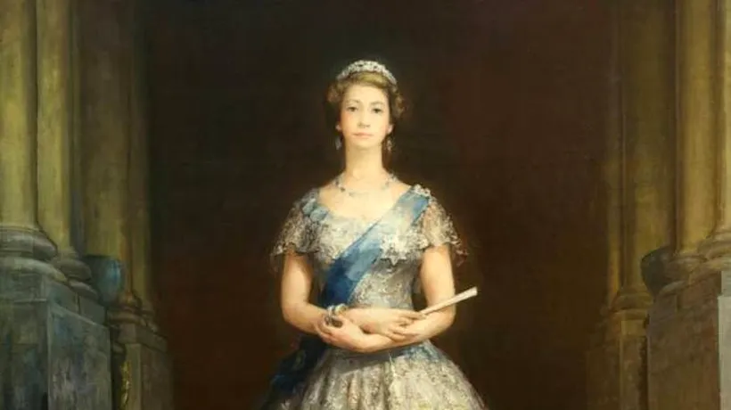 Motivul pentru care un portret al reginei Elisabeta a II-a a fost expus după 61 de ani
