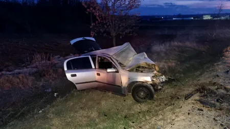 FOTO-VIDEO | Impact violent între două mașini pe DN 65, în județul Olt. Patru persoane au murit și trei au fost rănite