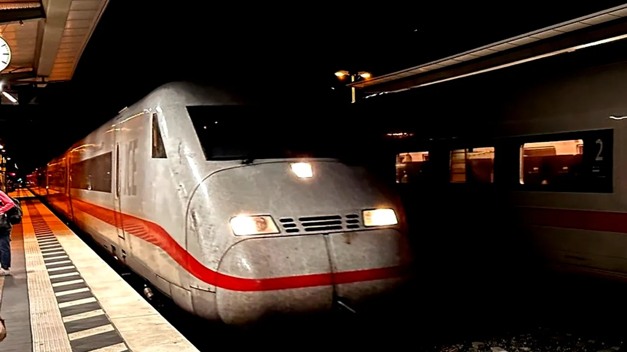 Un român a sărbătorit eliberarea din pușcărie. S-a îmbătat criță și a dat peste cap circulația  trenurilor de mare viteză din Germania