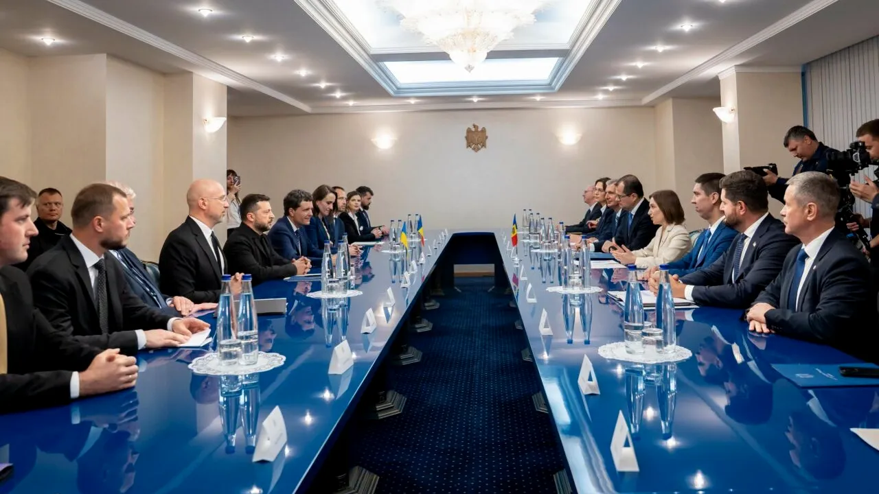 Nicuşor Dan, după reuniunea de la Chişinău: România, Republica Moldova şi Ucraina vor consolida cooperarea regională