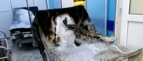 Imagini șocante din interior, după incendiul de la secția ATI a Spitalului din Piatra Neamț (FOTO)