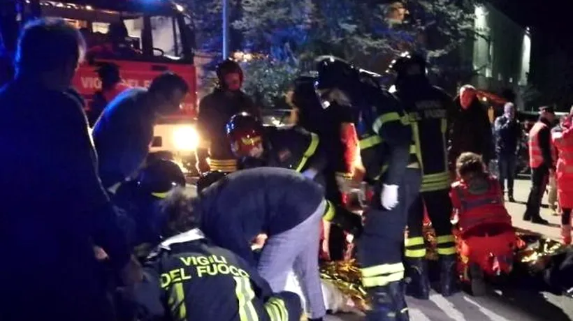 Șase MORȚI și peste 100 de răniți într-un club din Italia, după ce un individ a pulverizat SPRAY cu piper în interior