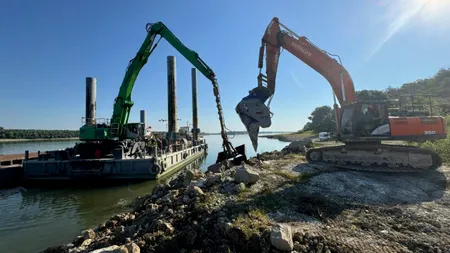11 instituţii au decis să construiască un dig scurt de piatră care să menţină cota Dunării pentru răcirea centralei de la Cernavodă