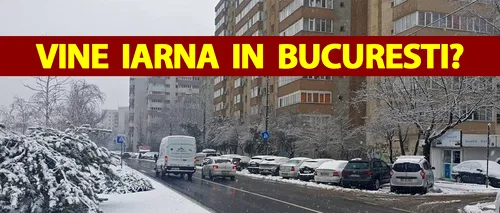 Vine iarna în București?! Meteorologii Accuweather au modificat prognoza pentru finalul lui octombrie