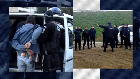 Scene comice cu doi arestați care au încercat să EVADEZE din curtea Poliției. Agenții sunt cercetați pentru neglijență