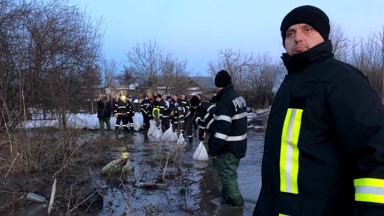 Cod galben de inundații pe mai multe râuri din Nordul și Vestul țării