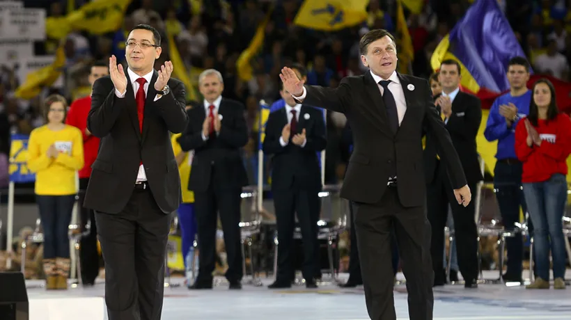 Ponta: Antonescu este candidatul USL la Președinție