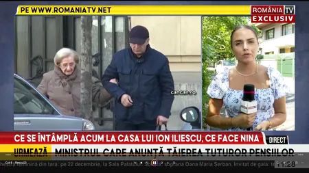 Ce se întâmplă acum la casa lui Ion Iliescu, unde este așteptat de soția sa