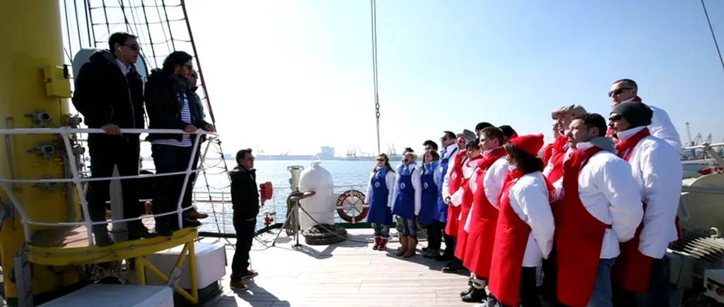 Concurenții MASTERCHEF gătesc pe mare, pe vasul Bricul Mircea