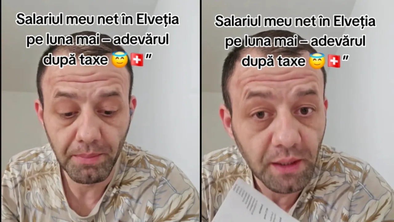 Un român, muncitor în Elveția, a devenit viral, după ce a dezvăluit ce salariu primește lunar: 