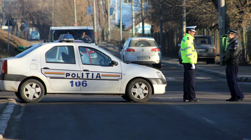 Jaf armat asupra unei mașini a Poștei Române. Patru bărbați mascați au furat o parte din banii transportați