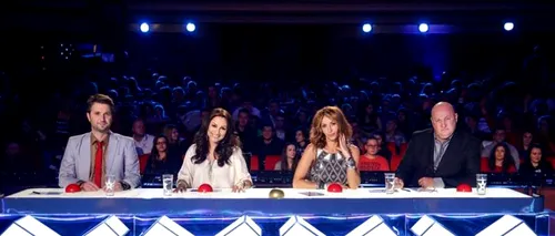 Show-ul Românii au talent, lider de audiență: 3,2 milioane de români au urmărit a șasea ediție