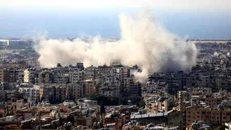 Israelul a bombardat masiv poziții HEZBOLLAH din Beirut /Șase militari israelieni au fost uciși în Liban