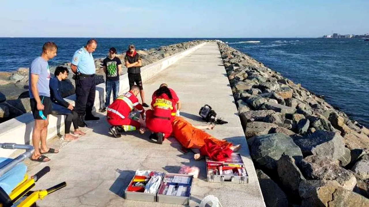 Un militar de la Marină s-a înecat în mare, la Constanța