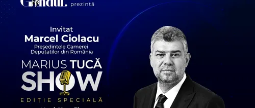 Marius Tucă Show începe marți, 12 aprilie, de la ora 20.00, live pe gandul.ro cu o nouă ediție specială