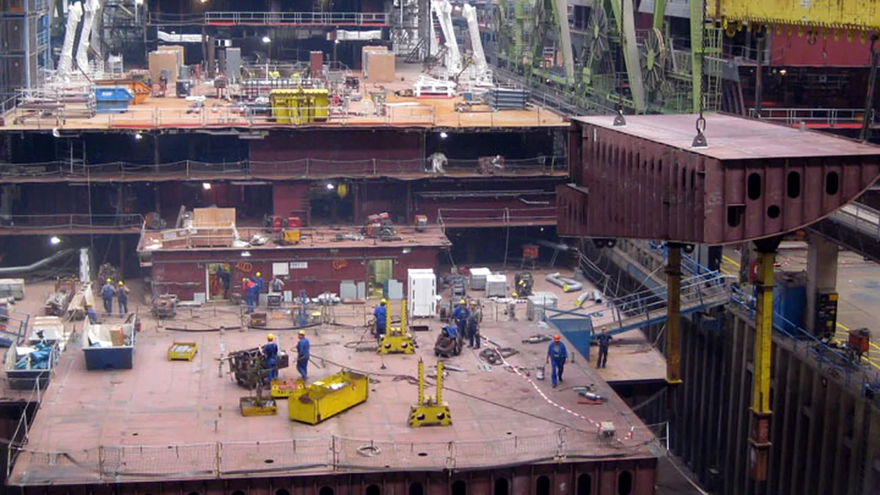 Sprijin. Damen Shipyards din Mangalia a obținut o finanțare de 60 de milioane de lei pentru operațiunile curente