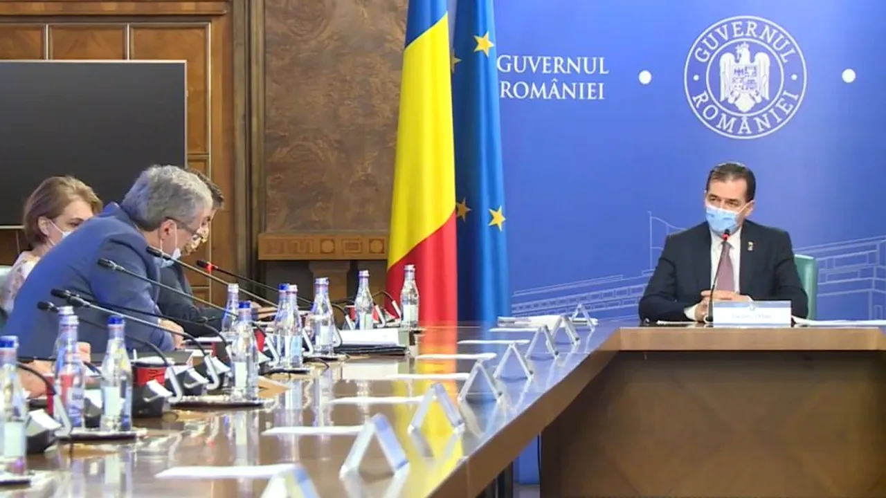 HOTĂRÂRE. Tătaru, după ședința de Guvern: S-a decis prelungirea cu 30 de zile a stării de alertă. Al treilea pachet de măsuri de relaxare