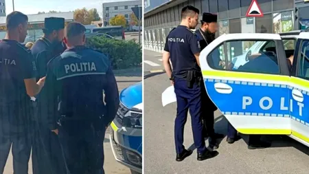 Tânăr îmbrăcat în straie preoțești, prins în Craiova după ce a furat o ruletă cu laser din magazin
