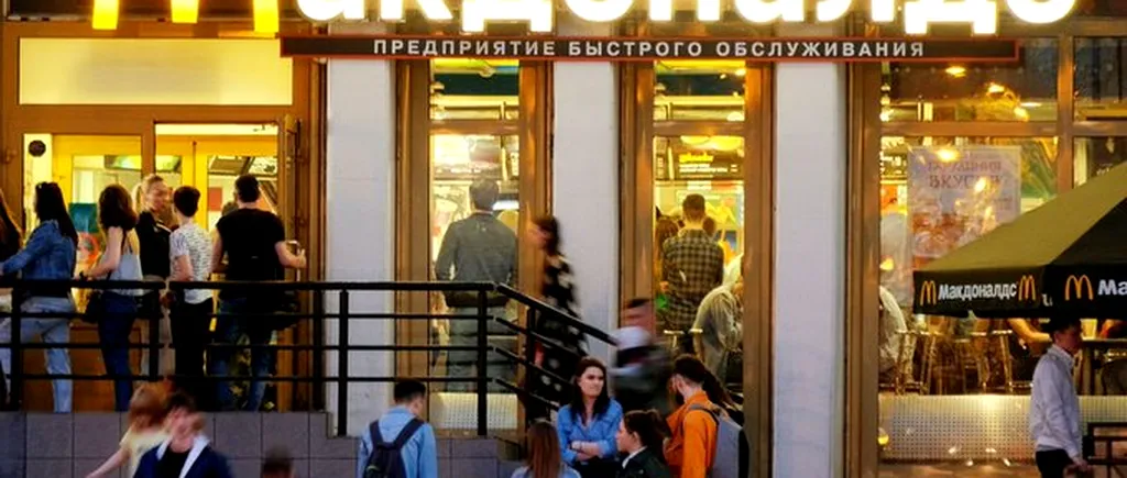 Rușii au scos la vânzare pe internet produse la McDonald's, după ce gigantul american a decis să închidă locațiile din Rusia