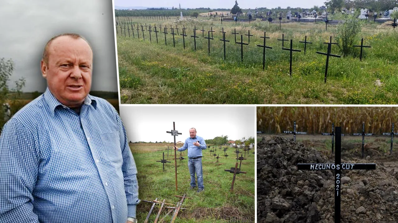 Un bătrân chinuit în azilele lui Viorel Pașca a murit chiar în timpul percheziției. Record macabru în cimitirul de pe câmp